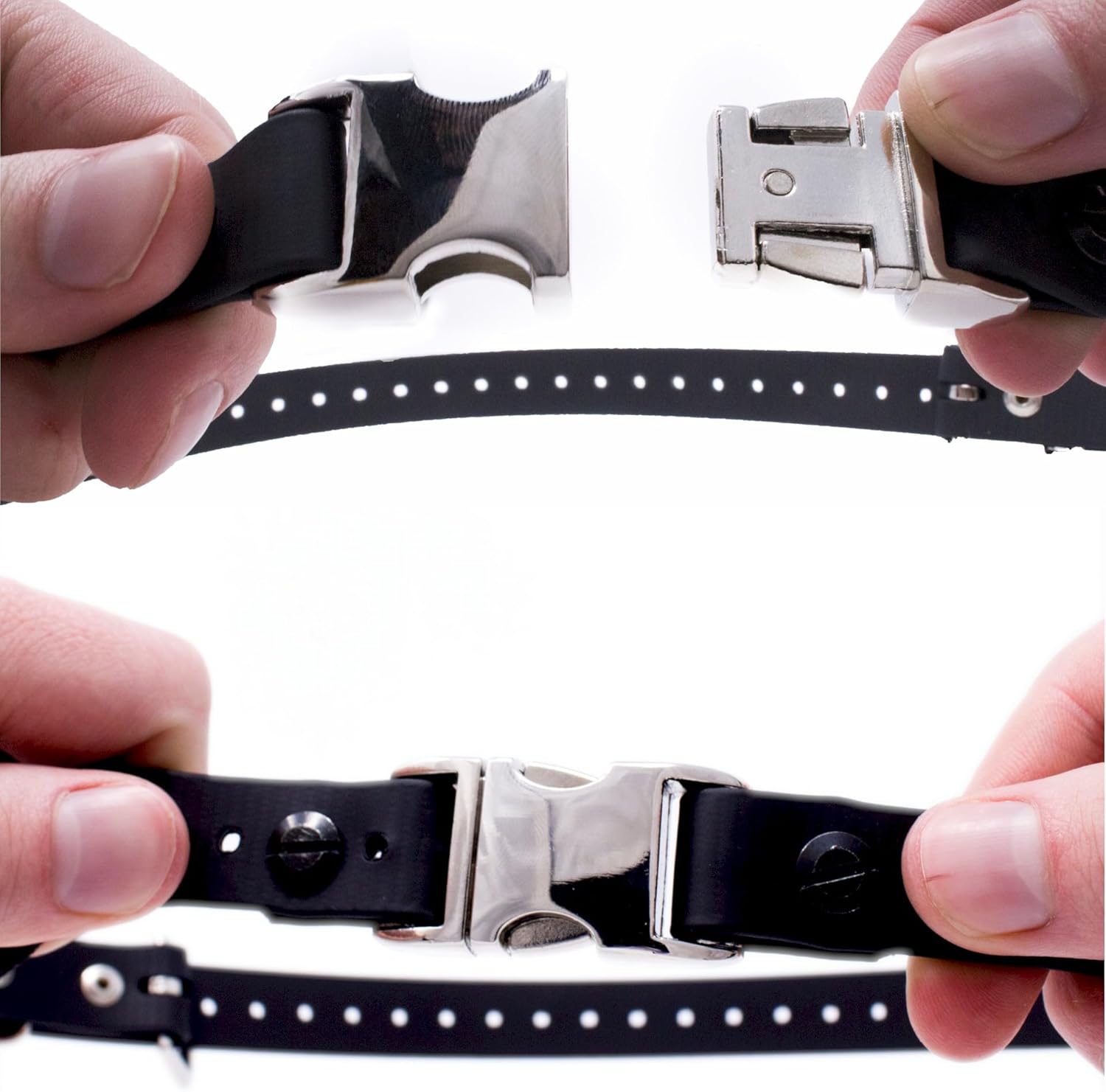 Quick Snap 3/4-Inch Dog Training Collar Strap