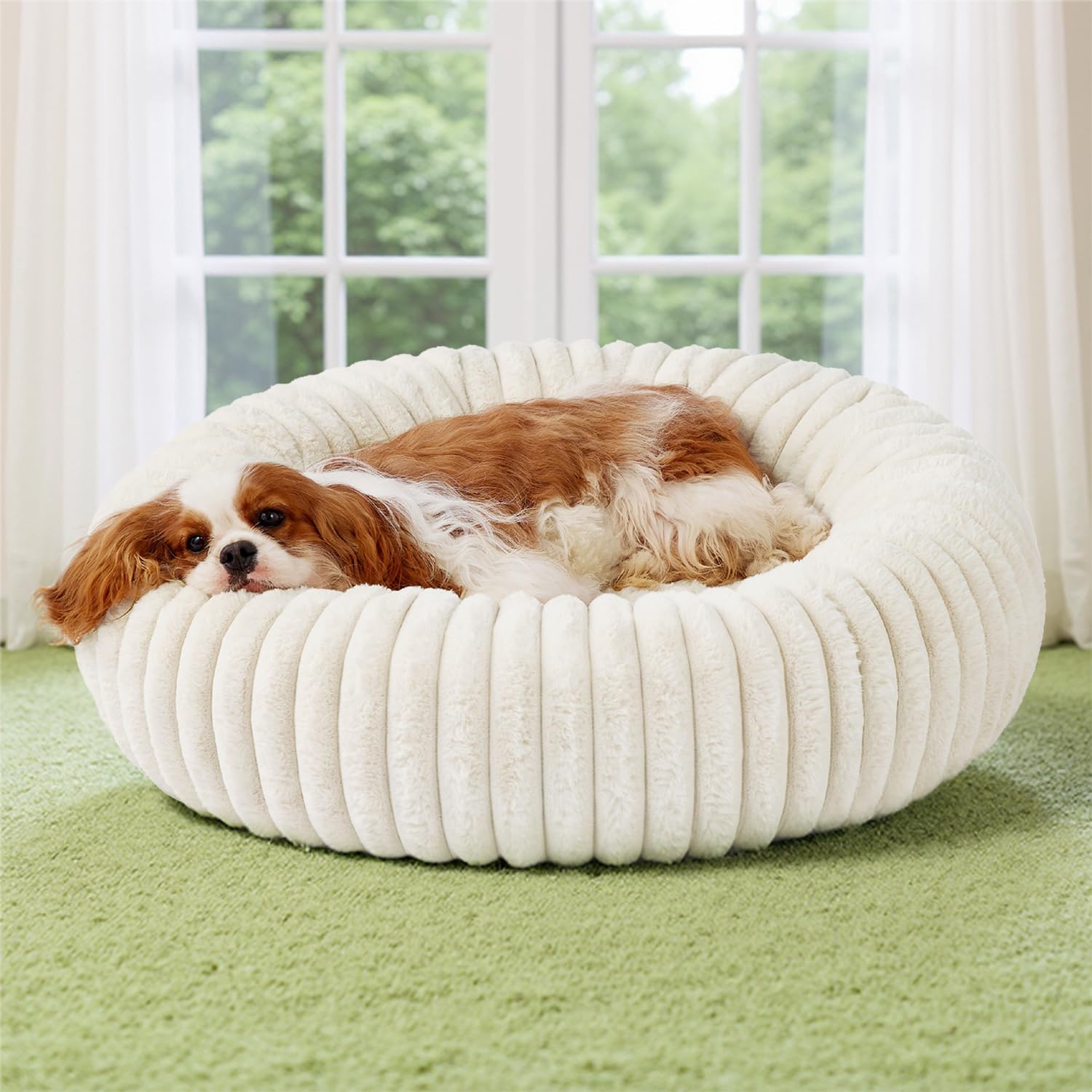 36 inches Donut Dog Bed for Large Dogs