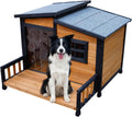 Dog Crate Furniture with Cushion