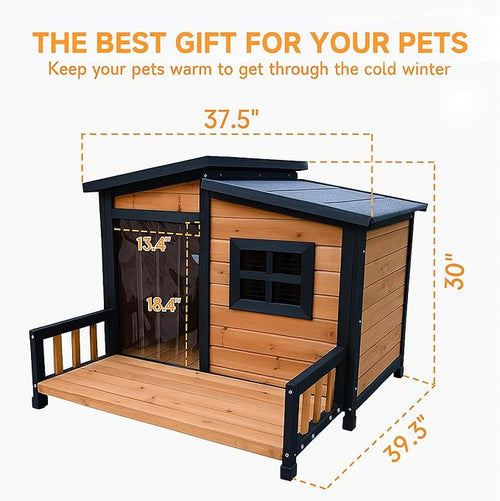 Dog Crate Furniture with Cushion