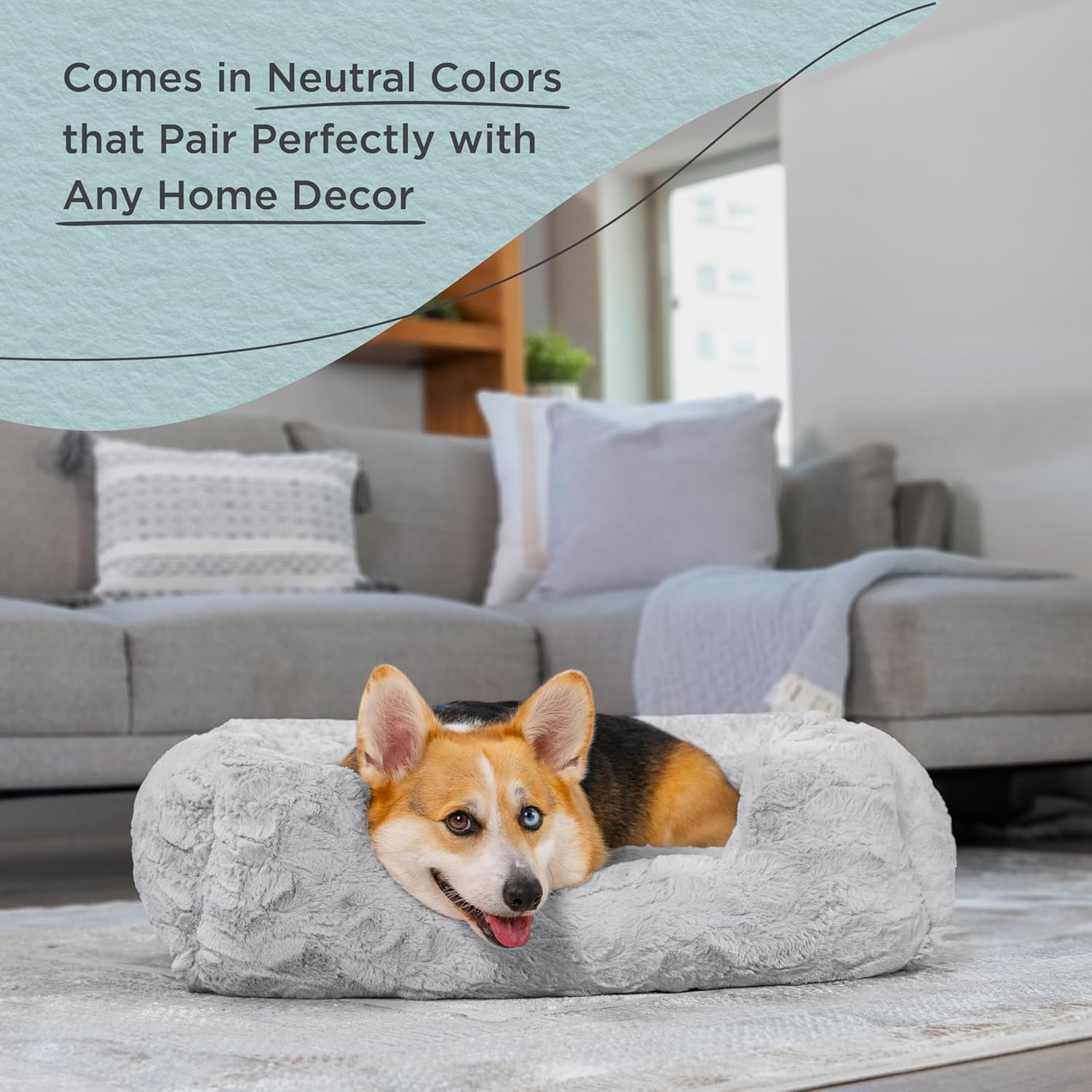Calming Donut Dog Bed