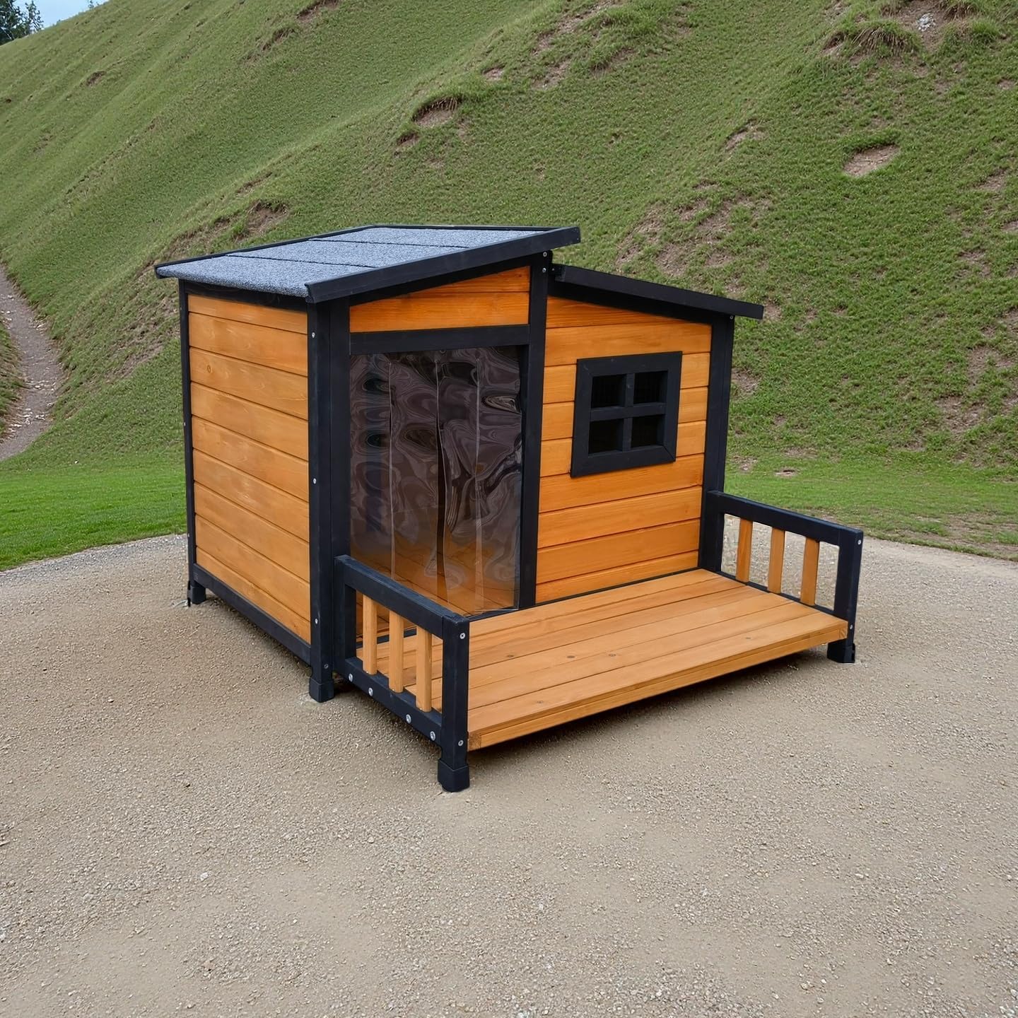Dog Crate Furniture with Cushion