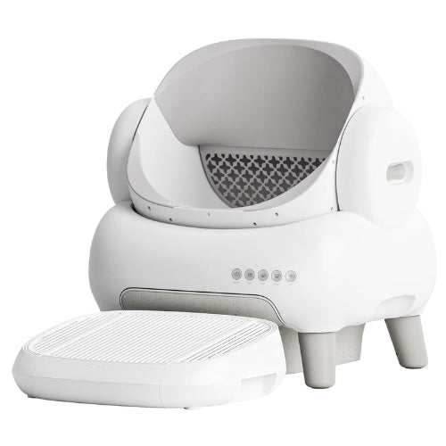 Open-Top Self Cleaning Cat Litter Box